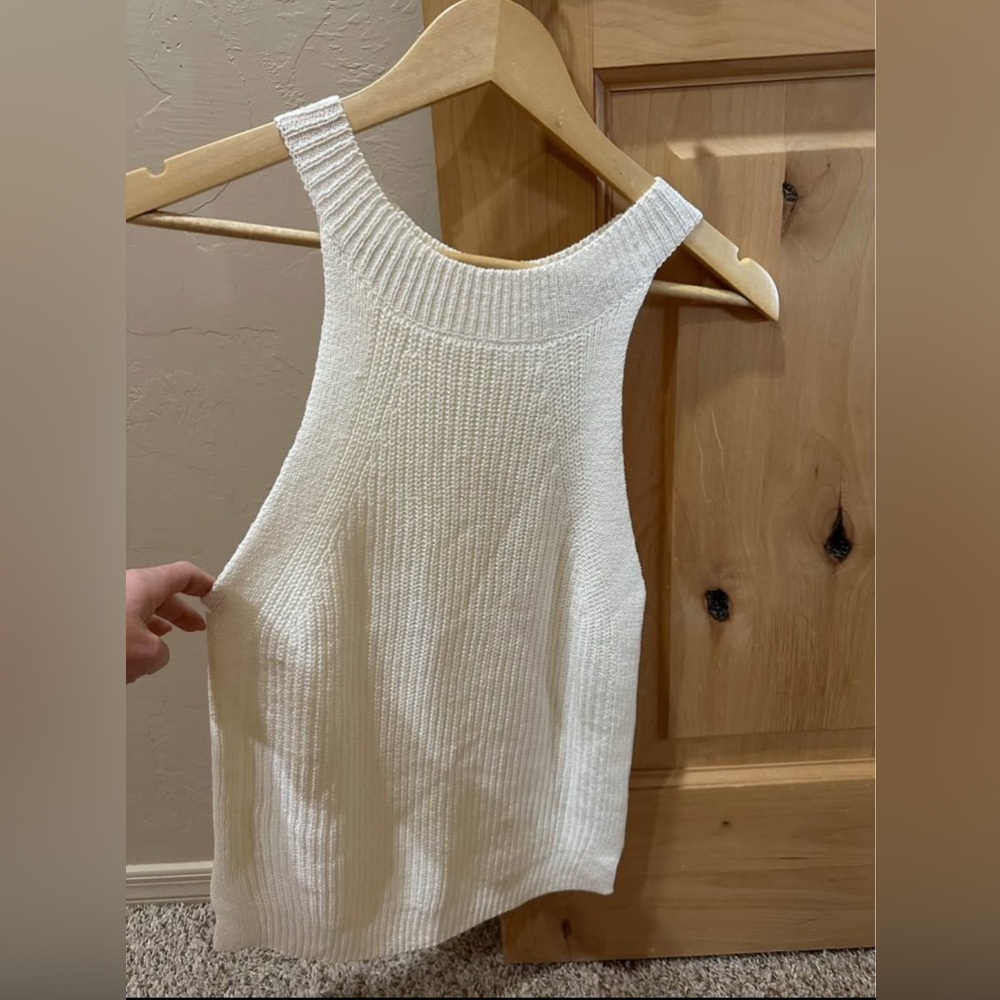 Newbury Kustom Cream Knit Top